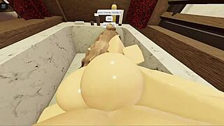 fat ass brunette bathtub suck and fuck tempts you