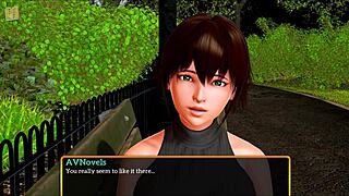 Redhead's big tits steal the family game spotlight