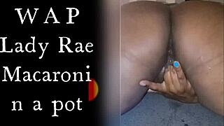 Lady Raex's Juicy Wet Pussy And Big Ass Closeup