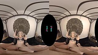 kay carter blonde bombshell rides your swing doggystyle cum explosion!