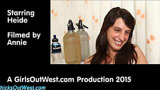 hey babe, you going wild with those hairy big tits at the solo toy party?