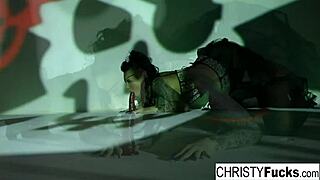 christy mack fingers her tattooed ass and dripping tight pussy