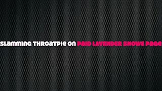 white red milf throat pounded deep feels cumshot hit stomach sloppy