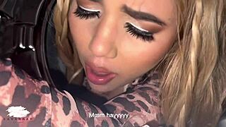 chubby blonde milf fucks young guy laundry room doggystyle