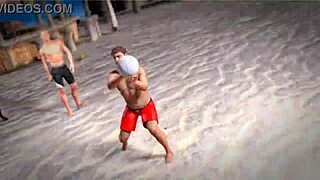 this beach redhead beauty topless piercings drive me wild