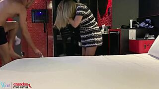 Brazilian wife sneaks out ass-plugged to cuck hubby