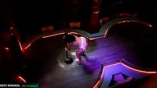 coworker blowjob 3: she dances topless then i suck tight pussy