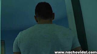 Behind Scenes Nacho Consultation Turns Pig Nose Drool Deepthroat On Huge Cock!