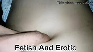 amateur fetish massage deep into her soft belly navel