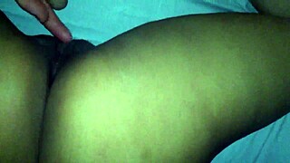 cute latina's tight booty bent over doggystyle pounding