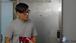 cheating asian stacy bent over shaved pussy doggystyle close up