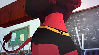 Meru Succubus Teases with Big Ass and Tits Compilation