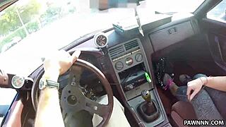 Country blonde milf spies cash for hardcore monster cock pounding