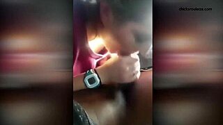 Interracial Deepthroat Blowjob In Car At Chicksroulette