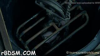 Tied Bondman Vibed While Gagged in Hardcore Dom Session