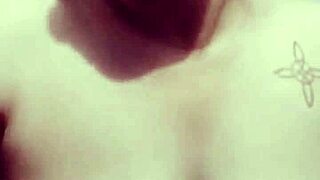 wow, auroraestelar pisses and rubs her big latina pussy in the shower