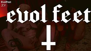 Do these girls prefer licking feet or juicy pussies more?