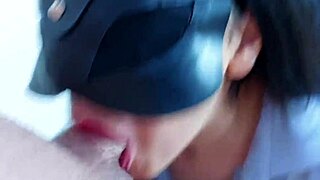 indian babe masters deepthroat rimjob on huge cock shaved pussy