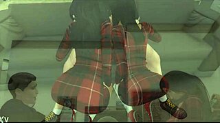 mimi khalifa vicky myers anal threesome big tits monster cock blast!!