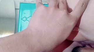 licking chubby housewife's wet pussy while home alone