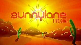 Sunny Lane Fingers Pussy In Outdoor Bikini Shower Tease