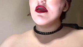 Chubby Amateur Titty Fucks and Sucks Dildo While Spitting!