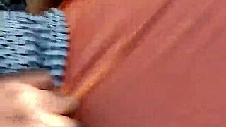 ebony babe cums hairy in outdoor garage bushes destroyed