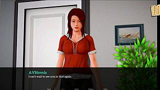 Redhead joins new family with big tits and ass