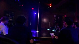 jennifer white strips then rides cowgirl in ripped clothes threesome