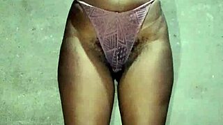 Thick Ebony Big Ass Takes Intense Black Cock Pounding