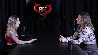 Sheer Red Lingerie Hides Brazilian Milf's Dirty Casting Secrets