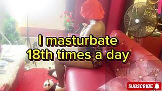 Anitawetpussy Drenches Body in Outdoor Ebony Squirts