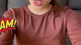 Venezolana Sexy Masturbates Her Latina Prostitute Pussy