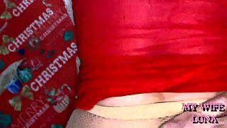 mom, your big cock feels so good raw in my gaping ass this christmas!