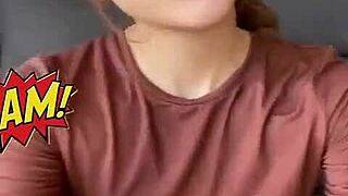 Venezolana Sexy Masturbates Her Latina Prostitute Pussy