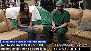 petite aria nicole spreads moaning for ultrasound creampie pov closeup