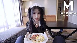 My sexy big tits asian maid seduces me daily with dirty talk from modelmedia