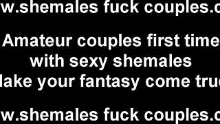 She Craves Dick While I Worship Trannies' Cocks