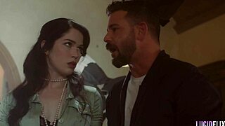 Octavia Red Rides Lucidflix's Muscular Cock Doggy to Missionary