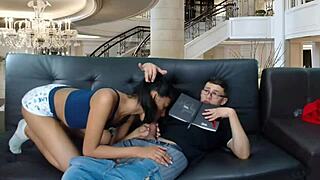 imagine this teen bent over fucked hard doggystyle nonstop