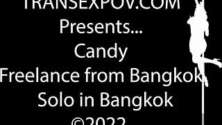 TRANSEXPOV CANDY SUCK MY SWEET COCK HANDJOB