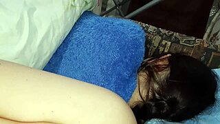 while my girl's asleep next door i sneak risky fun with the neighbor mutual play