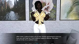 Black shaved beauties dive muffs in paradise play