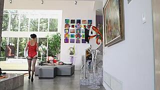 Dana Vespoli Sovereign Syre Finger Pussy With Lesbian Toys!