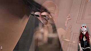 Huge Tits Milf Lactates And Squirts In BDSM Breastfeeding Cumshot Game