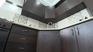 Husband's Hidden Cam Catches Chubby Wife's Upskirt Foot Fetish!