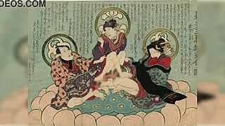 Shunga Erotic Hentai Compilation Best Scenes