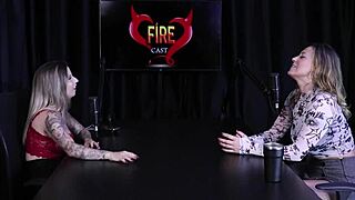 Sheer Red Lingerie Hides Brazilian Milf's Dirty Casting Secrets