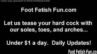 our feet dominate men with footjobs and sucking