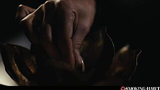 Hey, check these sexy babes smoking cigs while riding pov!